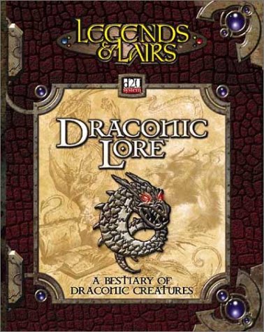 Stock image for Draconic Lore (Legends & Lairs) for sale by HPB-Ruby