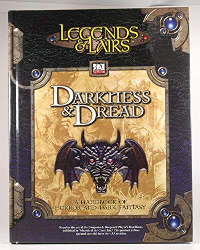 9781589941588: Legends & Lairs: Darkness & Dread (Dungeons & Dragons d20 3.5 Fantasy Roleplaying)