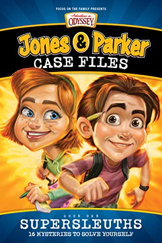 Stock image for Jones & Parker Case Files: 16 Mysteries to Solve Yourself (Adventures in Odyssey Books) for sale by SecondSale