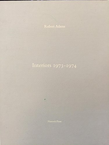 9781590050644: Robert Adams Interiors 1973-1974 /anglais