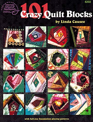 9781590120125: 101 Crazy Quilt Blocks