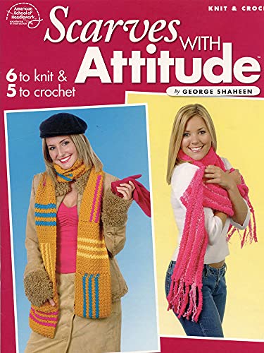 Beispielbild fr Knit & Crochet Scarves with Attitude zum Verkauf von Wonder Book