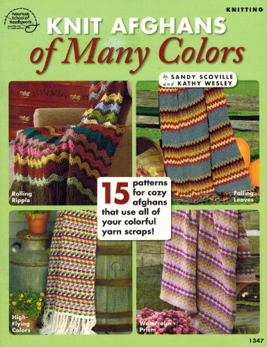 Stock image for Knit Afghans of Many Colors for sale by Half Price Books Inc.