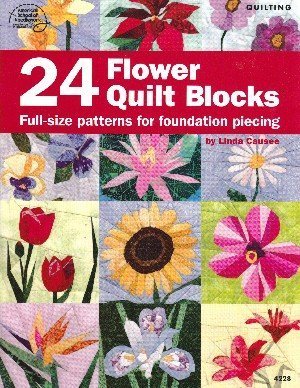 24 Flower Quilt Blocks