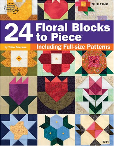 Beispielbild fr 24 Floral Blocks to Piece zum Verkauf von Wonder Book