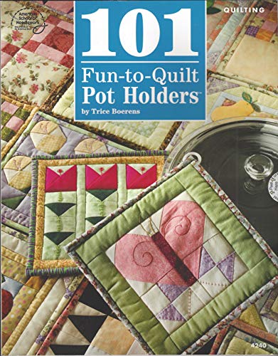 9781590122006: 101 Fun-to-Quilt Pot Holders