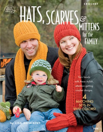 9781590122211: Hats, Scarves & Mittens for the Family: Crochet