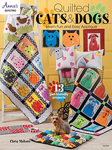 Beispielbild fr Quilted Cats & Dogs: Learn Fun and Easy Appliqu (Annie's Quilting) zum Verkauf von AwesomeBooks