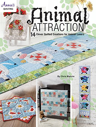 Beispielbild fr Animal Attraction: 14 Clever Quilted Creations for Animal Lovers zum Verkauf von WorldofBooks