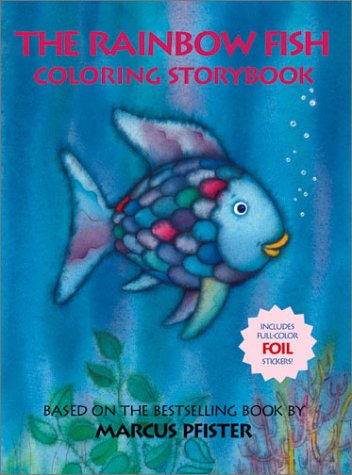 Imagen de archivo de The Rainbow Fish Coloring Storybook [With 2 Pages of Stickers] a la venta por ThriftBooks-Atlanta