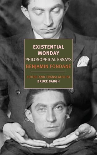 Beispielbild fr Existential Monday: Philosophical Essays (New York Review Books Classics) zum Verkauf von Wonder Book