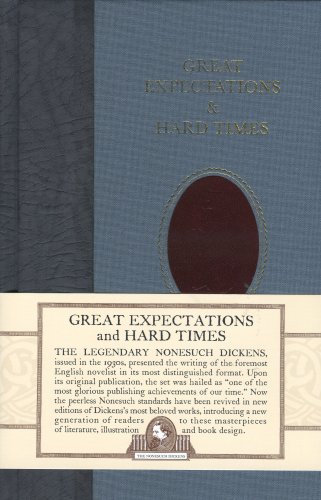 Imagen de archivo de Great Expectations and Hard Times (Nonesuch Dickens) a la venta por Else Fine Booksellers
