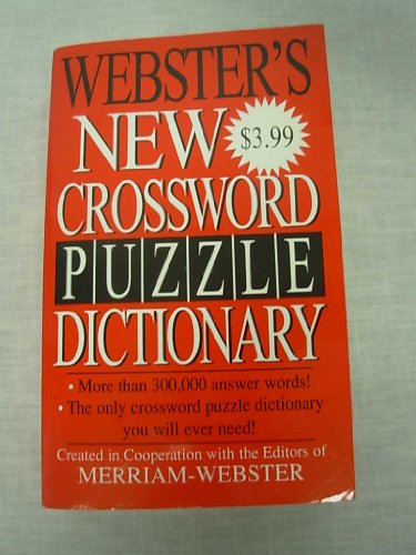 Stock image for Webster's New Crossword Puzzle Dictionary for sale by Discover Books