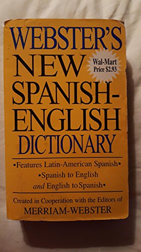 Stock image for Webster's New Spanish-english Dictionary for sale by SecondSale