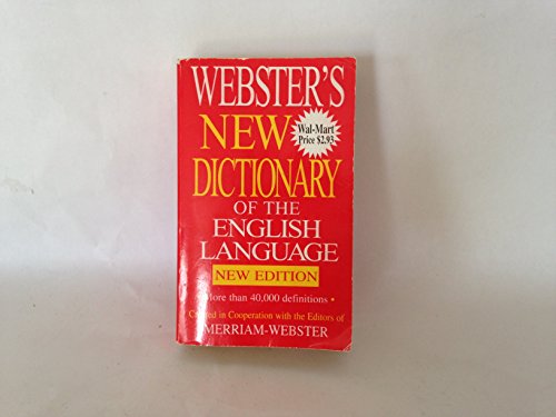 9781590270844: webster's new dictionary of the english language new editon