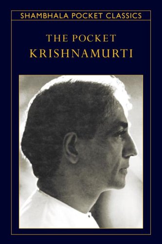 9781590307106: The Pocket Krishnamurti