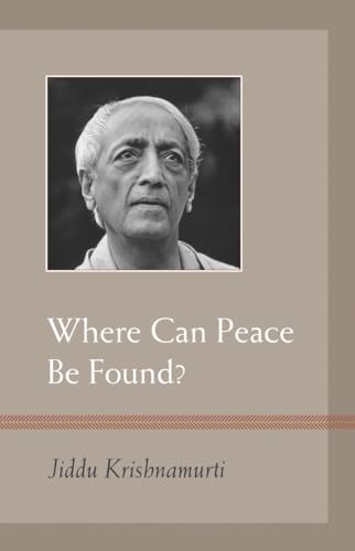 Beispielbild fr Where Can Peace Be Found? zum Verkauf von WorldofBooks