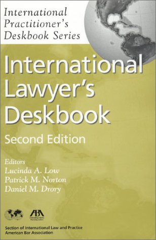 Beispielbild fr International Lawyer's Deskbook (International Practitioner's Deskbook Series) zum Verkauf von SecondSale