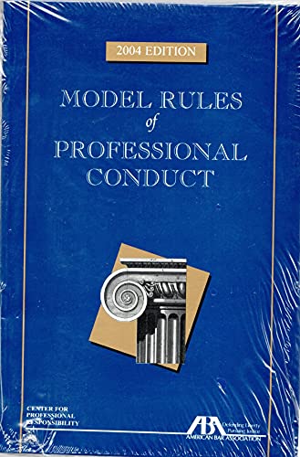Imagen de archivo de Model Rules of Professional Conduct a la venta por Half Price Books Inc.