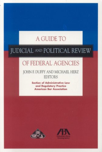 Stock image for Guide to judicial and political review of federal for sale by Wonder Book