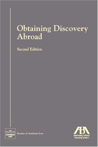 9781590315187: Obtaining Discovery Abroad