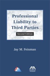 Imagen de archivo de Professional Liability to Third Parties a la venta por Wonder Book