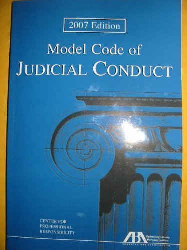 Imagen de archivo de Model Code Of Judicial Conduct a la venta por SecondSale