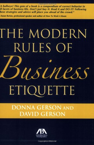 Beispielbild fr Modern Rules of Business Etiquette zum Verkauf von ThriftBooks-Atlanta
