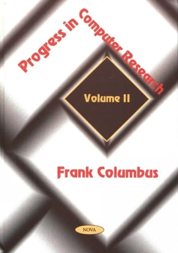 Stock image for Progress in Computer Research. Volume II for sale by Zubal-Books, Since 1961