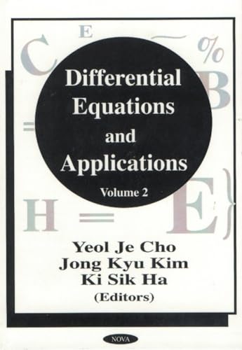 Stock image for Differential Equations and Applications, Vol. 2 for sale by Zubal-Books, Since 1961