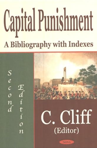 9781590335314: Capital Punishment: A Bibliography With Indexes