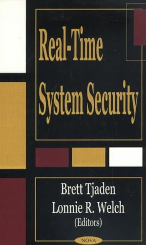 Beispielbild fr Real-Time System Security zum Verkauf von Better World Books: West