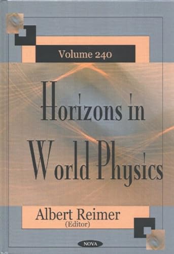 Stock image for Horizons in World Physics: v.240: Vol 240 for sale by Hay-on-Wye Booksellers