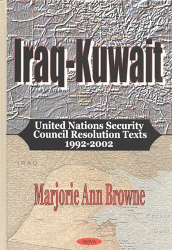 Imagen de archivo de Iraq-Kuwait a la venta por PBShop.store US