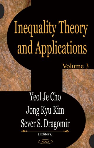 9781590338919: Inequality Theory and Applications