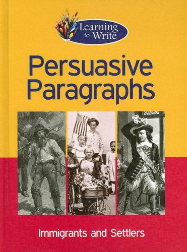 Imagen de archivo de Persuasive Paragraphs a la venta por Better World Books