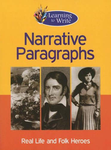 Imagen de archivo de Narrative Paragraphs a la venta por Better World Books