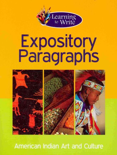 Beispielbild fr Expository Paragraphs (Learning to Write) zum Verkauf von Wonder Book
