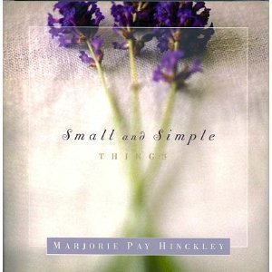 Beispielbild fr Small and Simple Things zum Verkauf von Ergodebooks