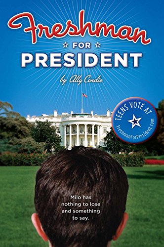 Beispielbild fr Freshman for President zum Verkauf von Better World Books