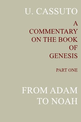 Imagen de archivo de A Commentary on the Book of Genesis (Part I): from Adam to Noah a la venta por Books Unplugged