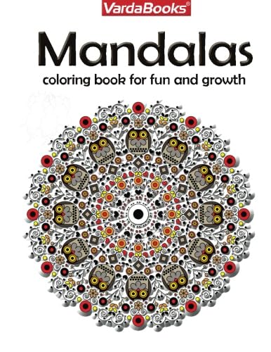 Mandalas: Coloring Book for Fun and Growth (9781590459140) by Books, Varda
