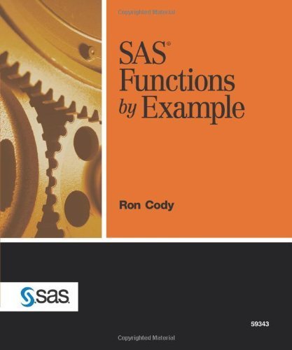 Stock image for SAS Functions by Example for sale by HPB-Red