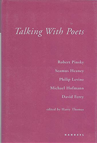 Imagen de archivo de Talking with Poets a la venta por HALCYON BOOKS