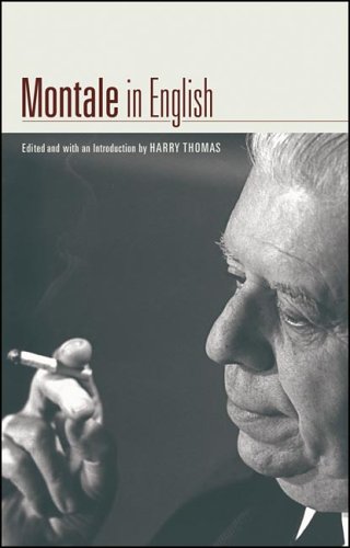 Stock image for Montale in English for sale by Better World Books: West