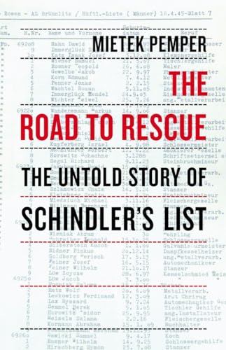 Stock image for The Road to Rescue: The Untold Story of Schindler's List for sale by SecondSale