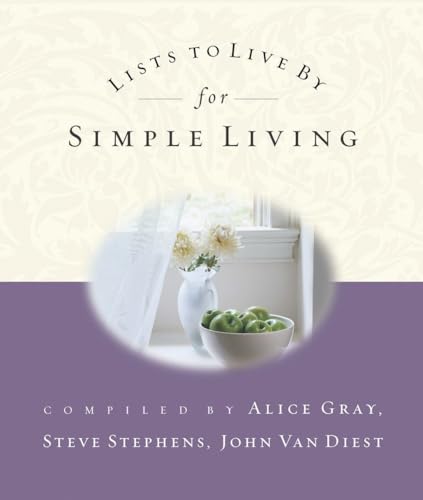 Stock image for Lists to Live By for Simple Living for sale by Your Online Bookstore