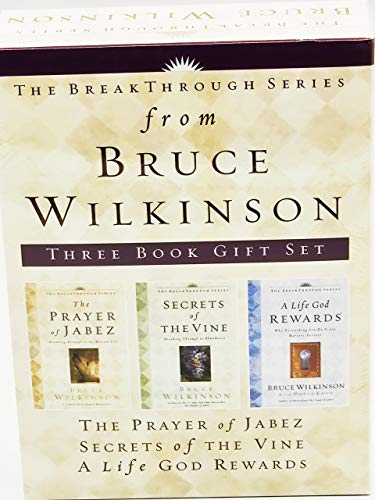 Imagen de archivo de The Breakthrough Series: The Prayer of Jabez / Secrets of the Vine / A Life God Rewards a la venta por Ravin Books