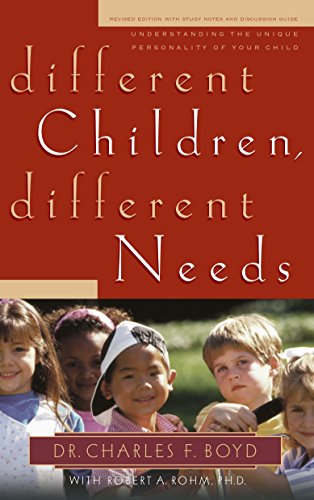 9781590523124: Different Children, Different Needs: Understanding the Unique Personality of Your Child