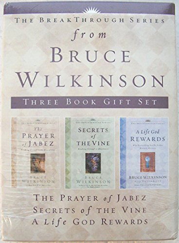 Stock image for The Breakthrough Series: 3 Book Gift Set B (The Prayer of Jabez)(Secrets of the Vine)(A Life God Rewards) for sale by Archives Books inc.